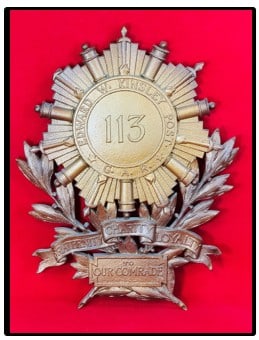Edward W Kinsley 113 Post G.A.R. Insignia (1 of 4)