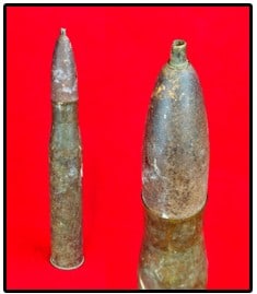 French WW1 Inert Artillery Shell (1 of 5)