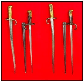 Lot 2 19th C French Bayonets (1 of 13)
