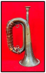 W H Horstmann Co WW1 Trench Bugle (1 of 6)