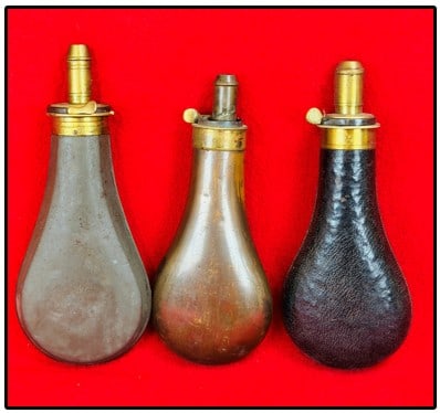 Lot 3 Powder Flasks (1 of 5)