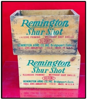 Lot 2 Remington Shur Shot Shells Boxes (1 of 7)