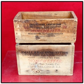Lot 2 Winchester Ammunition Boxes (1 of 8)