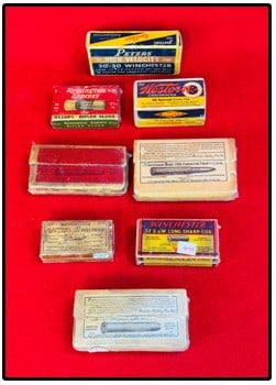 Lot 8 Packages Antique Ammunition (1 of 8)