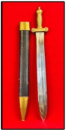 Reproduction Nashville Plow Works Confederate Artillery Sword (1 of 7)