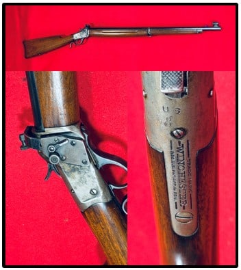 Winchester Model 1885 Winder Musket: Winchester model 1885 winder musket in .22 short caliber which is serial number 126998. Musket functions mechanically as it should. Musket is in excellent condition as shown.
