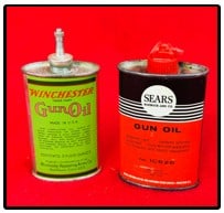 Lot 2 Gun Oil Tins Winchester & Sears (1 of 3)