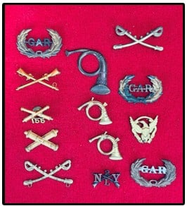 Lot Assorted Military Insignia (1 of 3)