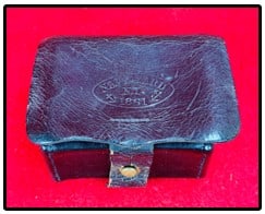 Civil War Artillery Fuse Box Marked Navy Yard NY 1861 (1 of 5)