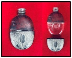 Civil War Era Hip Whiskey Flask (1 of 5)