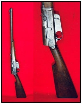 Remington Model 8 .30-.30 Rifle: Remington Model 8 30-30 rifle which is serial number 21668 and mechanically functions as it should. Condition - rated as being in excellent condition.