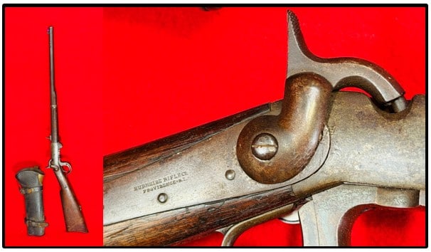 Burnside 5th Model Saddle Ring Carbine w Scabbard (1 of 14)