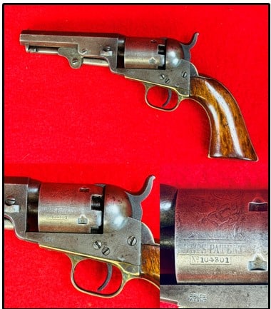 Colt 1849 Pocket Pistol w Nice Scene On Cylinder (1 of 14)