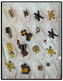 Lot Military Insignia & Related Medals (1 of 4)