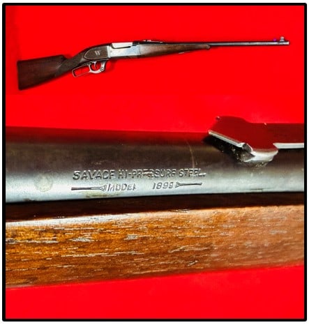 Savage Model 1899 .22 HP Take Down Rifle: Savage model 1899 take down rifle in high power .22 caliber with a 19" round barrel which is serial number 146764. Rifle mechanically functions as it should and is overall in excellent condition.
