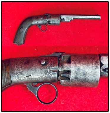 Belgium Ring Trigger Transition Revolver in .36 Cal. (1 of 11)