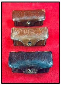 Lot 3 Early 20th C Pistol Ammunition Cases (1 of 8)