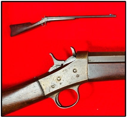 Remington Rolling Block Model -04 Rifle .22 Cal (1 of 11)