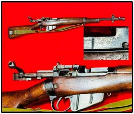 SMLE British Enfield No 5 MK1 Jungle Carbine (1 of 13)