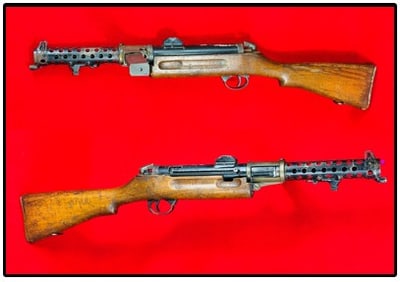 WW2 British Lanchester Submachine Gun Display Only