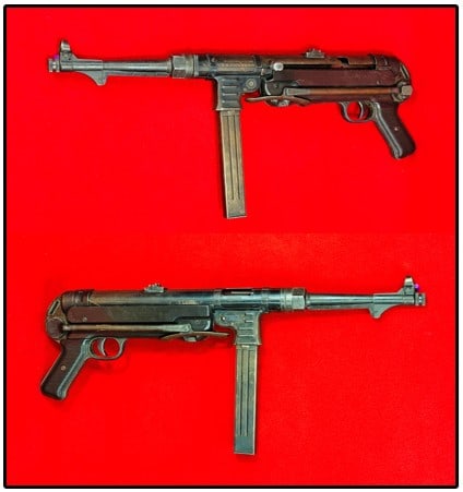 German MP-40 Submachine Gun Display Only (1 of 9)
