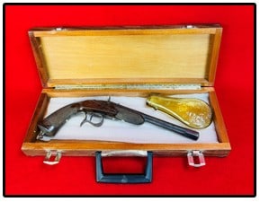 Belgium Flobert Parlor Pistol w Case Etc (1 of 10)