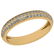 Certified 0.23 Ctw Diamond I1/I2 10K Yellow Gold Annive