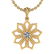 Certified 0.25 Ctw Diamond VS/SI1 Charm Pendant Necklac