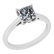 Certified 1.12 Ctw Diamond SI2 /I1 Style Princess Cut 1