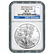 Certified Uncirculated Silver Eagle 2015 MS70 NGC Early