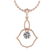 Certified 0.45 Ctw Diamond VS/SI1 Simple Pendant Neckla
