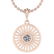 Certified 0.50 Ctw Diamond VS/SI1 Charm Pendant Necklac