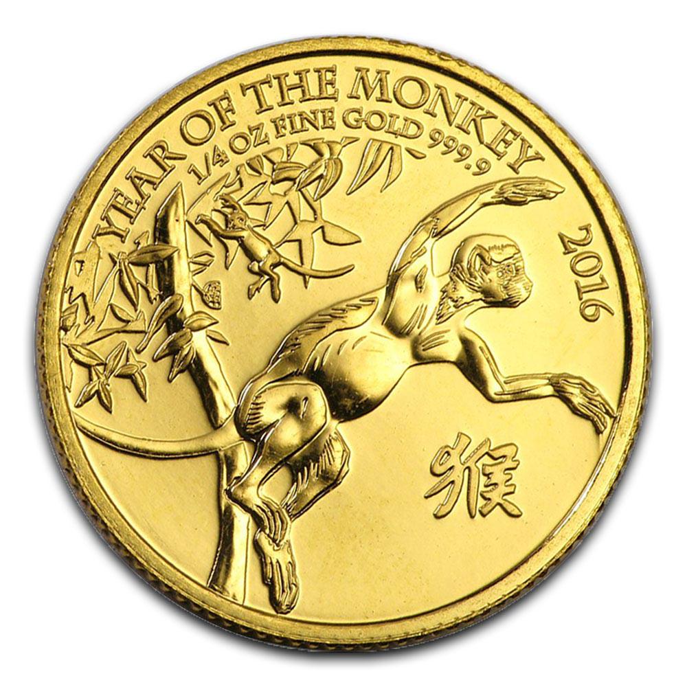 Great Britain Quarter Ounce Gold 2016 Year of the Monke: Great Britain Quarter Ounce Gold 2016 Year of the Monkey **|**|** Great Britain Quarter Ounce Gold 2016 Year of the Monkey #TSD71548