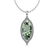 Certified 19.54 Ct Green Amethyst and Diamond I1/I2 10K