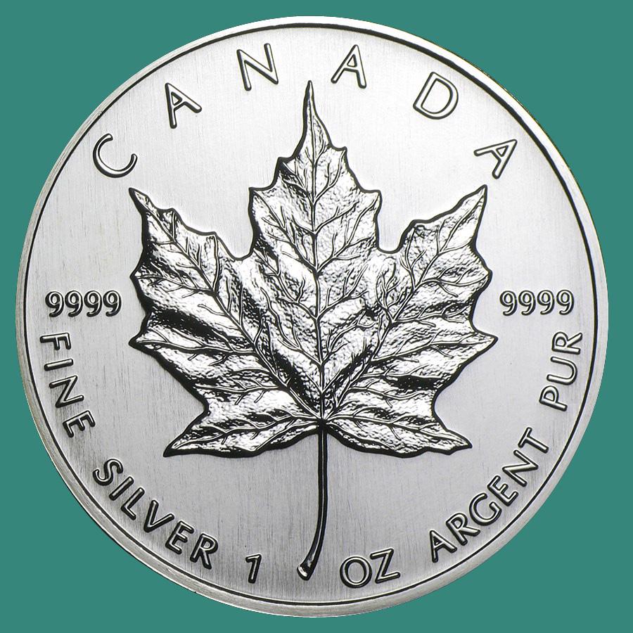 1994 Canada 1 oz Silver Maple Leaf BU: 1994 Canada 1 oz Silver Maple Leaf BU -- 1994 Canada 1 oz Silver Maple Leaf BU #TSD37775