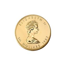 1/4 oz Canadian Gold Maple Leaf Uncirculated - Random Y: 1/4 oz Canadian Gold Maple Leaf Uncirculated - Random Year -- 1/4 oz Canadian Gold Maple Leaf Uncirculated - Random Year #TSD73131v7