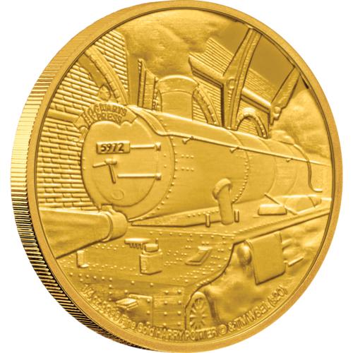 HARRY POTTER Coin Collection (TM) Classic - Hogwarts(TM: HARRY POTTER Coin Collection (TM) Classic - Hogwarts(TM) Express 1/4oz Gold Coin -- HARRY POTTER Coin Collection (TM) Classic - Hogwarts(TM) Express 1/4oz Gold Coin #TSD75155v7