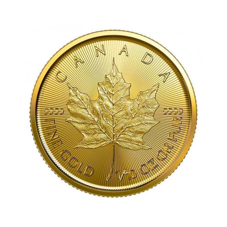 2022 1/10 oz Canadian Gold Maple Leaf Uncirculated: 2022 1/10 oz Canadian Gold Maple Leaf Uncirculated -- 2022 1/10 oz Canadian Gold Maple Leaf Uncirculated #TSD77065v7