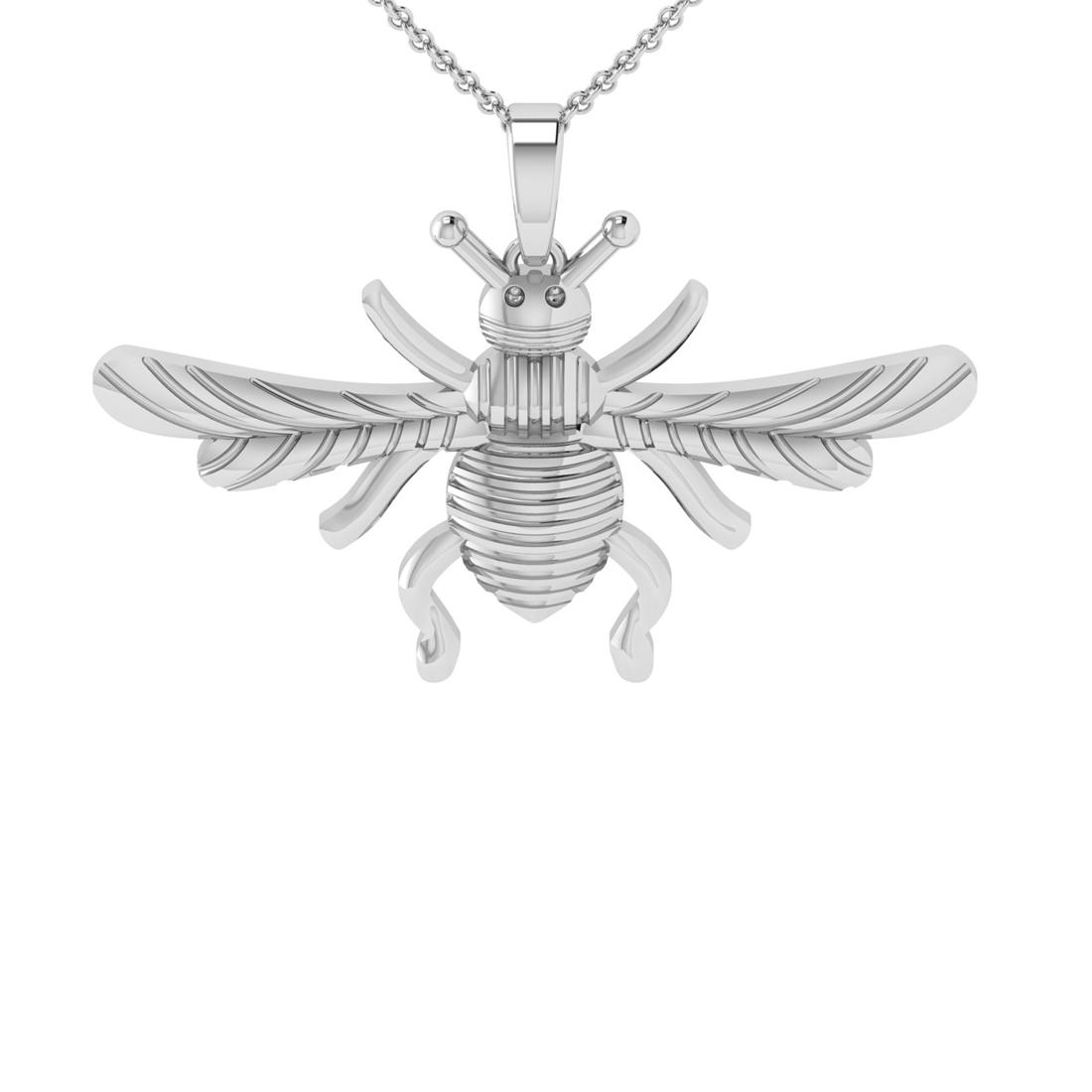 Solid 14k White Gold Pendant Necklace Gold Weight Appro: Solid 14k White Gold Pendant Necklace Gold Weight Approx:- 10.90 Gram -- Solid 14k White Gold Pendant Necklace Gold Weight Approx:- 10.90 Gram Length :-35.mm #TSD94418v7