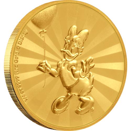 Mickey Mouse Coin Collection & Friends Retro Carnival -: Mickey Mouse Coin Collection & Friends Retro Carnival - Daisy Duck 1/4oz Gold Coin -- Mickey Mouse Coin Collection & Friends Retro Carnival - Daisy Duck 1/4oz Gold Coin #TSD75151v7