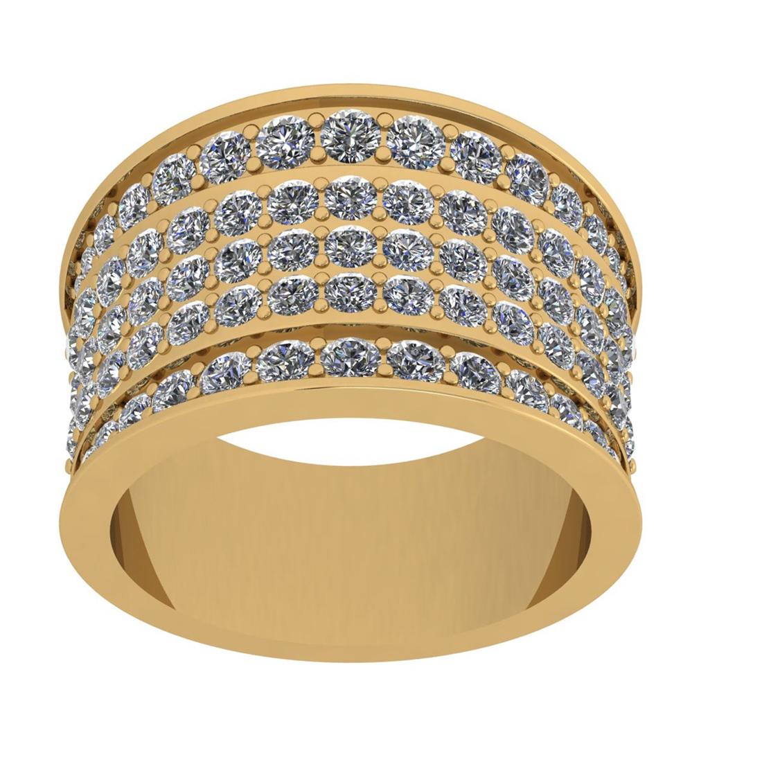 2.45 Ctw VS/SI1 Diamond 14K Yellow Gold Men's Stylish E: 2.45 Ctw VS/SI1 Diamond 14K Yellow Gold Men's Stylish Engagement/Anniversary/Wedding Band Ring -- Total Diamond Weight : 2.45 Ctw ( Round Cut ) Diamond Color :- J-K Clarity : VS/SI1 Stone Setting : Pr