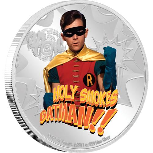 BATMAN(TM) Classic TV Series - ROBIN(TM) 1oz Silver Coi: BATMAN(TM) Classic TV Series - ROBIN(TM) 1oz Silver Coin -- BATMAN(TM) Classic TV Series - ROBIN(TM) 1oz Silver Coin #TSD74981v7