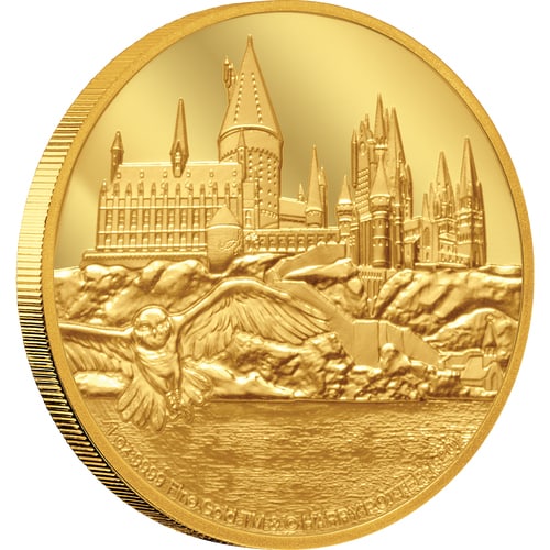 HARRY POTTER(TM) Classic - Hogwarts Castle 1oz Gold Coi: HARRY POTTER(TM) Classic - Hogwarts Castle 1oz Gold Coin -- HARRY POTTER(TM) Classic - Hogwarts Castle 1oz Gold Coin #TSD67215v7