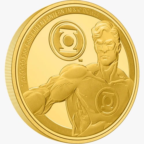 GREEN LANTERN(TM) Classic 1oz Gold Coin: GREEN LANTERN(TM) Classic 1oz Gold Coin -- GREEN LANTERN(TM) Classic 1oz Gold Coin #TSD19011v8
