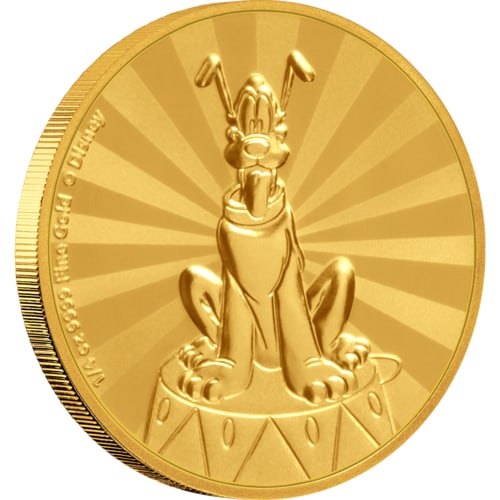 Mickey Mouse Coin Collection & Friends Retro Carnival -: Mickey Mouse Coin Collection & Friends Retro Carnival - Pluto 1/4oz Gold Coin -- Mickey Mouse Coin Collection & Friends Retro Carnival - Pluto 1/4oz Gold Coin #TSD75152v7