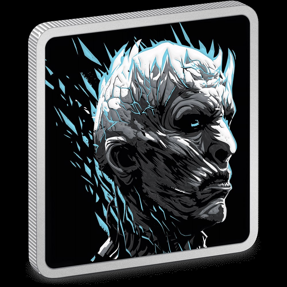 Game of Thrones(TM) - The Night King 1oz Silver Medallion: Game of Thrones(TM) - The Night King 1oz Silver Medallion -- Game of Thrones(TM) - The Night King 1oz Silver Medallion #TSD25778v8