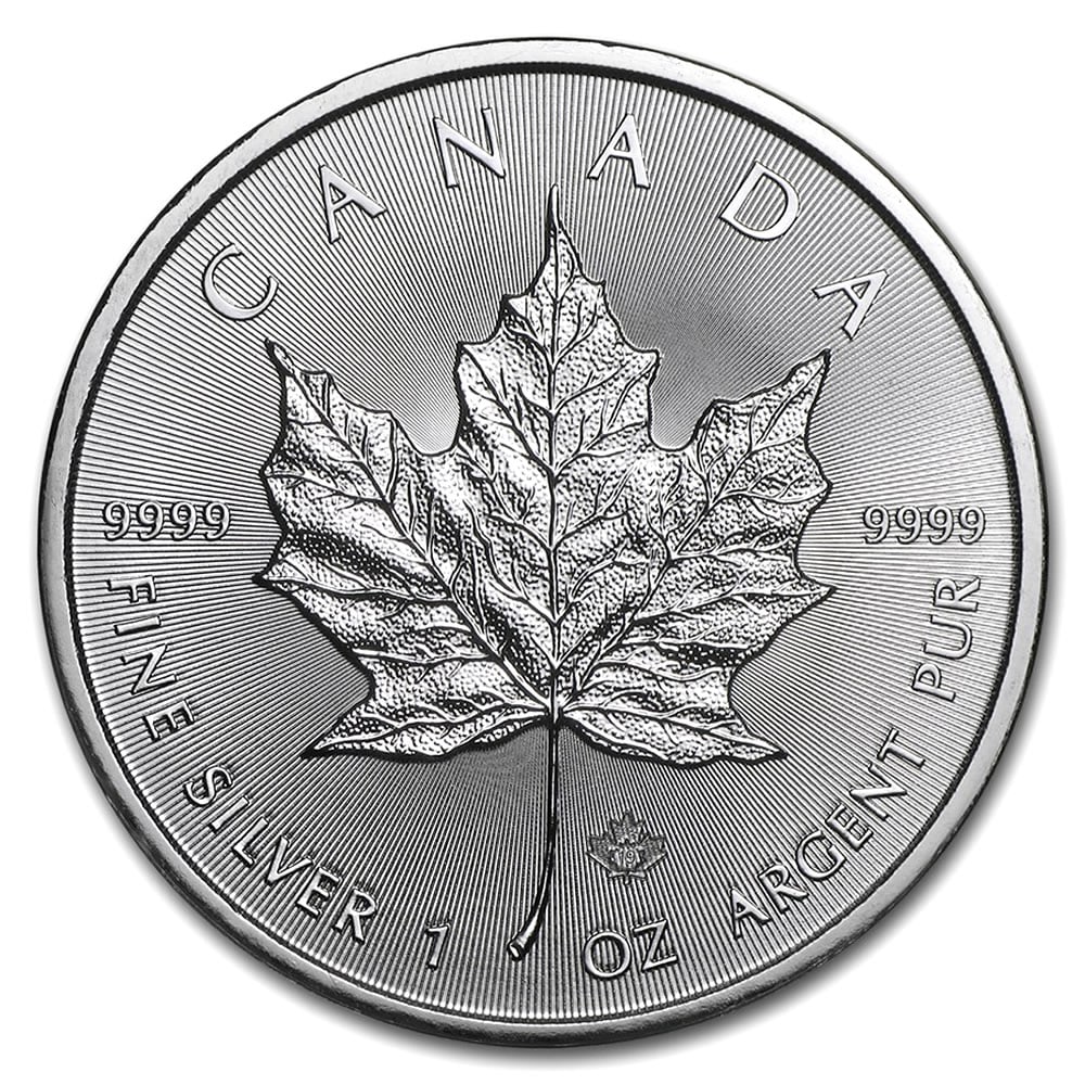 2019 Silver Maple Leaf 1 oz Uncirculated: 2019 Silver Maple Leaf 1 oz Uncirculated -- 2019 Silver Maple Leaf 1 oz Uncirculated #TSD28718v8