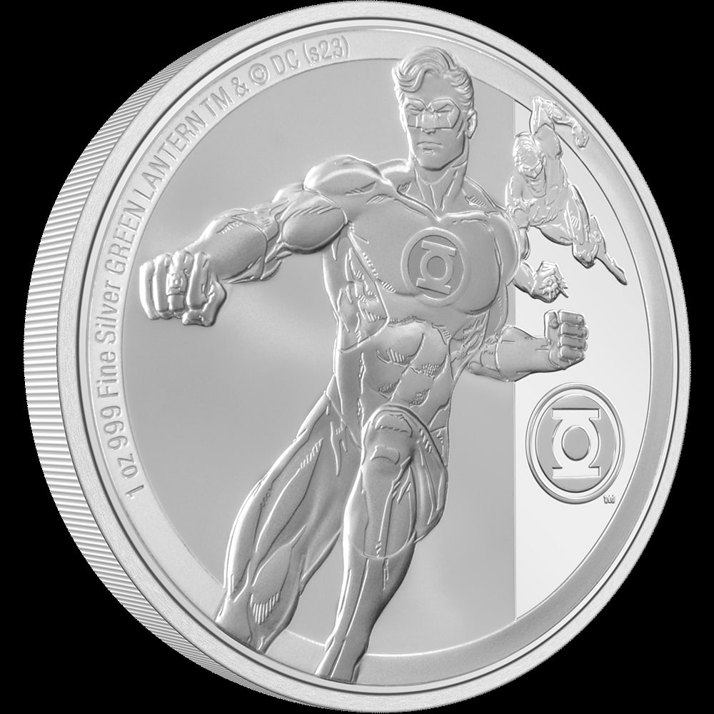 GREEN LANTERN(TM) Classic 1oz Silver Coin: GREEN LANTERN(TM) Classic 1oz Silver Coin -- GREEN LANTERN(TM) Classic 1oz Silver Coin #TSD25784v8