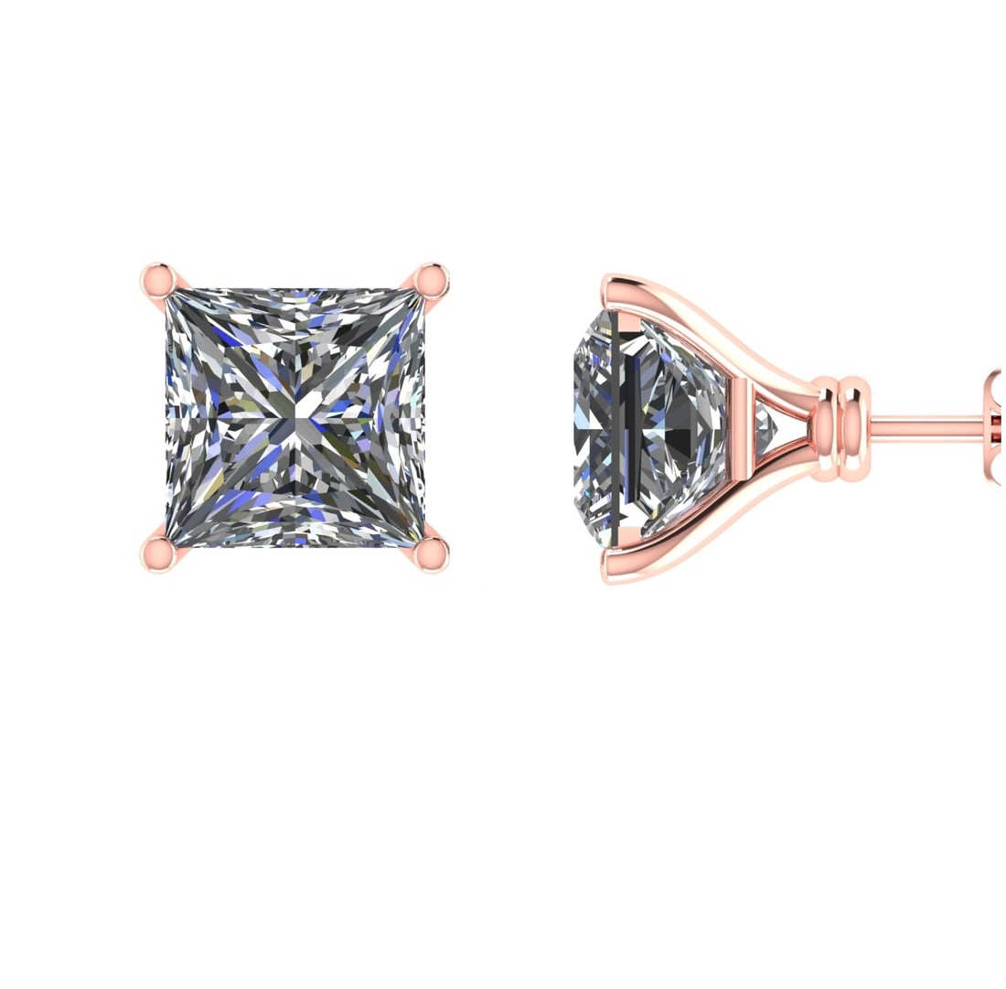 Certified 1 CTW Diamond (LAB GROWN Certified DIAMOND Stud Earrings ) I/SI1: Certified 1 CTW Diamond (LAB GROWN Certified DIAMOND Stud Earrings ) I/SI1 -- Certified 1 CTW Diamond (LAB GROWN Certified DIAMOND Stud Earrings ) I/SI1 #TSD72014v7