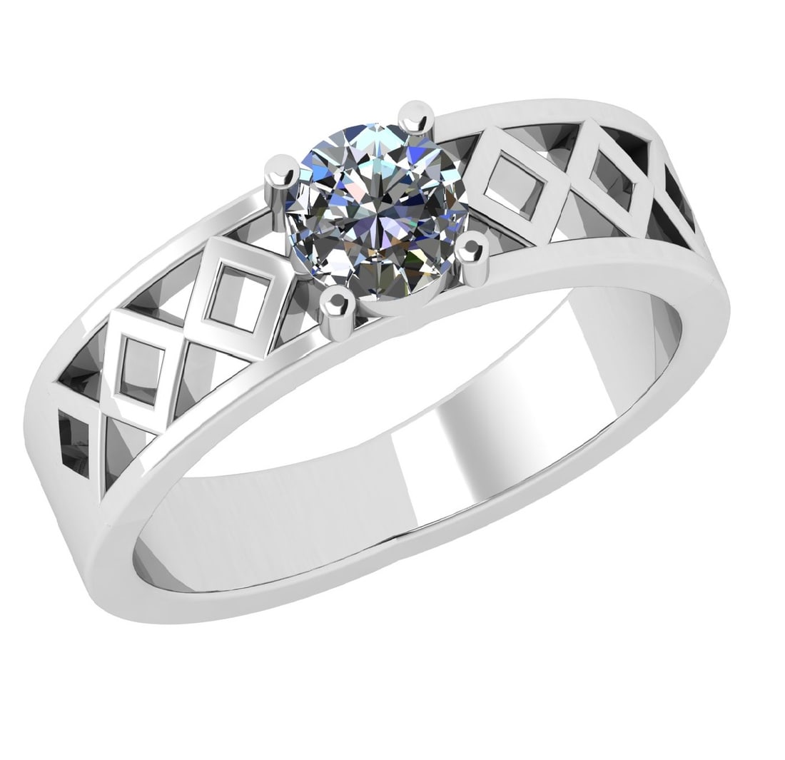 CERTIFIED 1.17 CTW G/VVS1 ROUND (LAB GROWN Certified DIAMOND SOLITAIRE RING ) IN 14K YELLOW GOLD: CERTIFIED 1.17 CTW G/VVS1 ROUND (LAB GROWN Certified DIAMOND SOLITAIRE RING ) IN 14K YELLOW GOLD -- CERTIFIED 1.17 CTW G/VVS1 ROUND (LAB GROWN Certified DIAMOND SOLITAIRE RING ) IN 14K YELLOW GOLD #TS